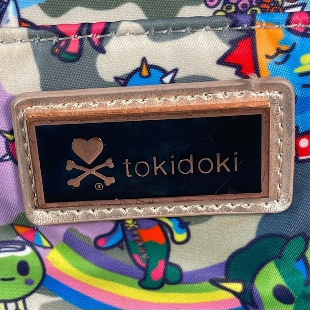 tokidoki Camo Kawaii Mini Backpack Unicorno Character Print Y2K Kawaii Bag